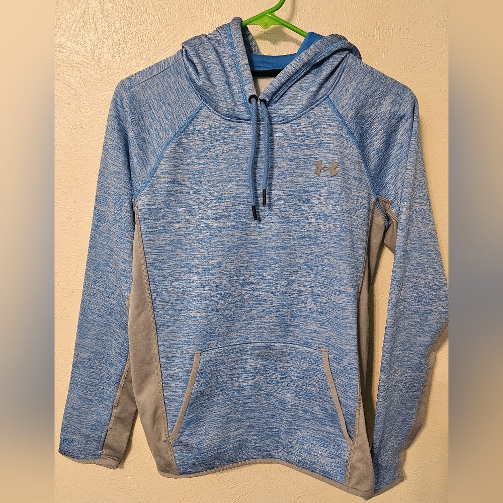 Under Armour Women’s Mako Blue UA Storm Armour Fleece Hoodie Size Small